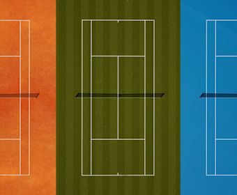Superfícies de quadras de tênis