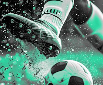 football stock image